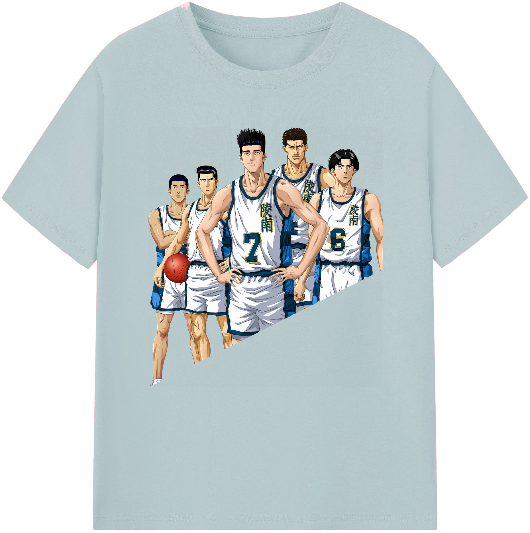 （画像用） SLAM DUNK／スラムダンク 綿100％半袖Tシャツ（フロントプリント）